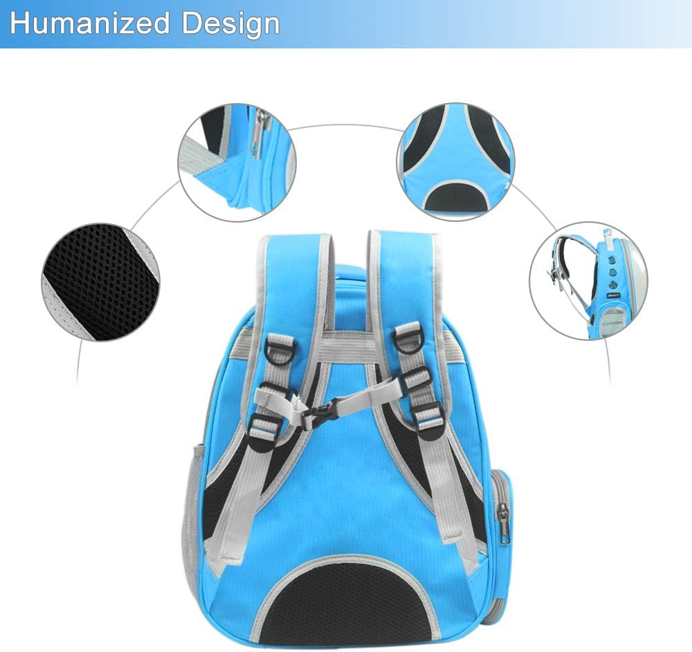 Cat Backpack Carriers Bag, Dog Backpack, Pet Bubble Backpack for Small Cats Puppies Dogs Bunny, Airline-Approved Ventilate Transparent Capsule Backpack for Travel, Hiking and Outdoor Use