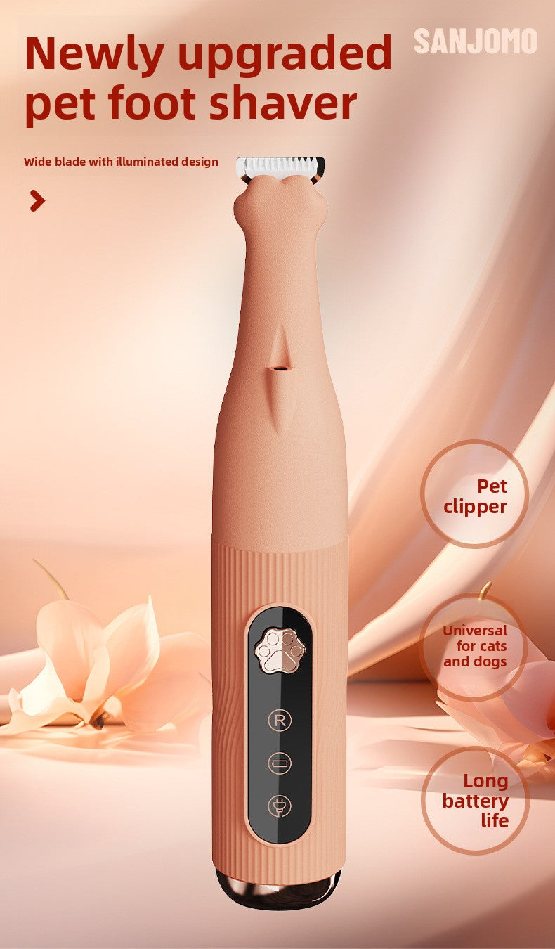 Pet grooming Professional Electric Dog Grooming Clipper Cat Hair Trimmer Low Noise Rechargeable Pet Shaver for Dogs Cats