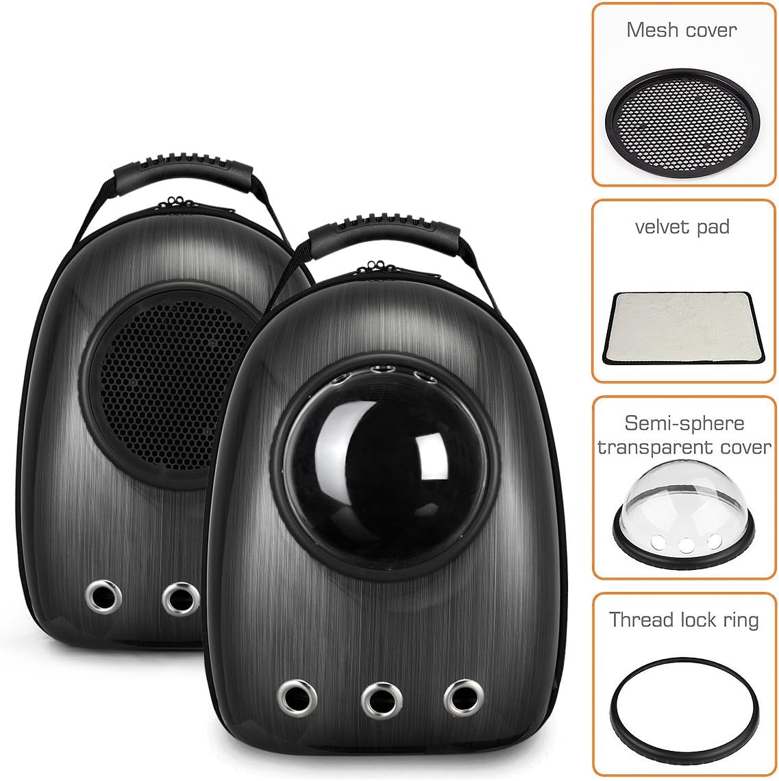 Cat Backpack Portable Travel Pet Carrier,Space Capsule Bubble Design,Waterproof Handbag Backpack for Cat and Small Dog Mutil Colors to Choose