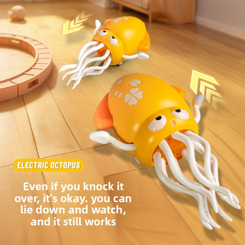 Hot Selling Electric Dancing Octopus Toy Interactive Pet Toy with Motion Sensor Fun and Playful for Cats Dogs