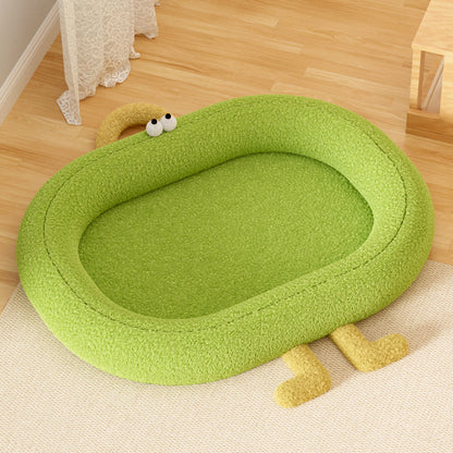 All Season Cat Bed Winter Warm Cat Sofa Cushion Pet Nest for Indoor Cats Cozy Sleeping Pad