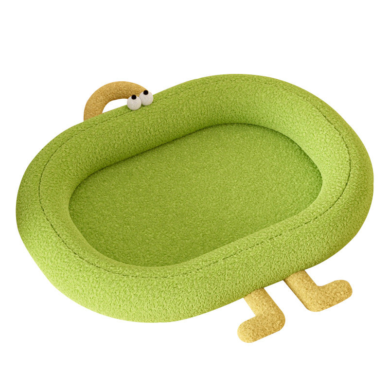 All Season Cat Bed Winter Warm Cat Sofa Cushion Pet Nest for Indoor Cats Cozy Sleeping Pad