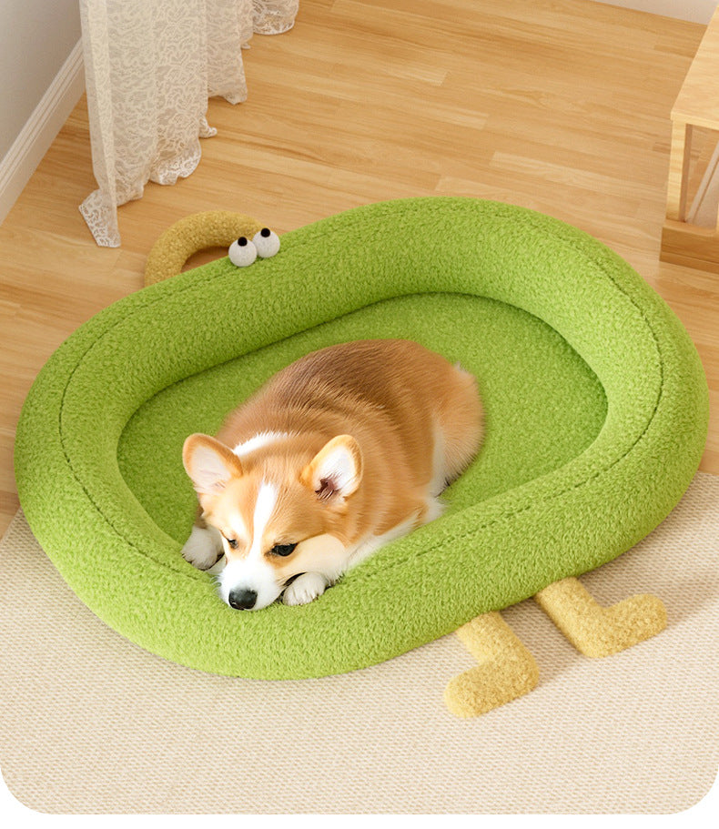 All Season Cat Bed Winter Warm Cat Sofa Cushion Pet Nest for Indoor Cats Cozy Sleeping Pad