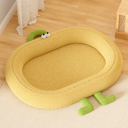 All Season Cat Bed Winter Warm Cat Sofa Cushion Pet Nest for Indoor Cats Cozy Sleeping Pad