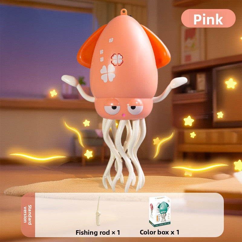 Hot Selling Electric Dancing Octopus Toy Interactive Pet Toy with Motion Sensor Fun and Playful for Cats Dogs