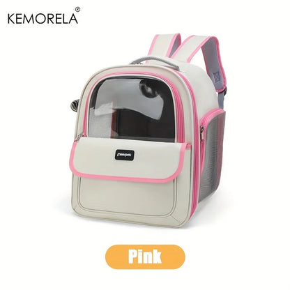 Pet Backpack for Cats And Dogs Large Outdoor Transparent Capsule Breathable Carrying Bag Pet Supplies Cat Backpack