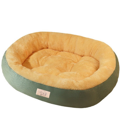 Winter Warm Thickened Dog Bed Cat Nest Chew Resistant Pet Mat for Cold Weather