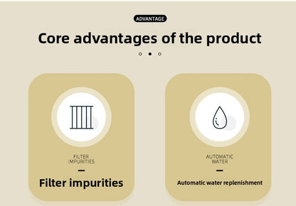 Automatic Cat Feeder and Water Fountain Combo for Pets Smart Dog Food Dispenser with Bowl