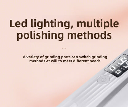 Pet grooming USB Rechargeable Electric Nail Grinder for Cats Dogs 2 in 1 Pet Nail Clipper and Trimmer