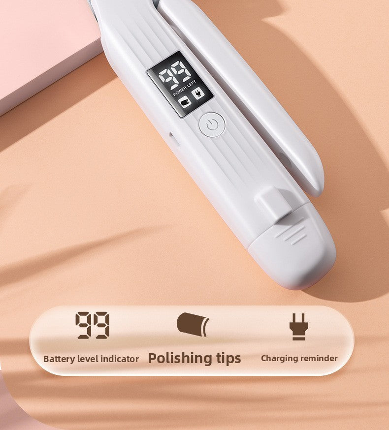 Pet grooming USB Rechargeable Electric Nail Grinder for Cats Dogs 2 in 1 Pet Nail Clipper and Trimmer