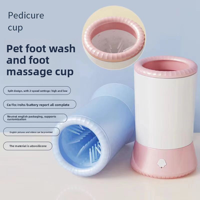 Pet Foot Cleaning Cup Portable Dog Cat Paw Washer Grooming Tool for Bathing Pets