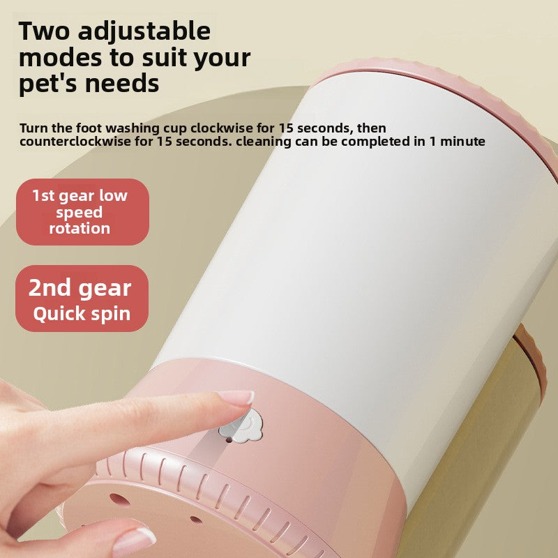 Pet Foot Cleaning Cup Portable Dog Cat Paw Washer Grooming Tool for Bathing Pets