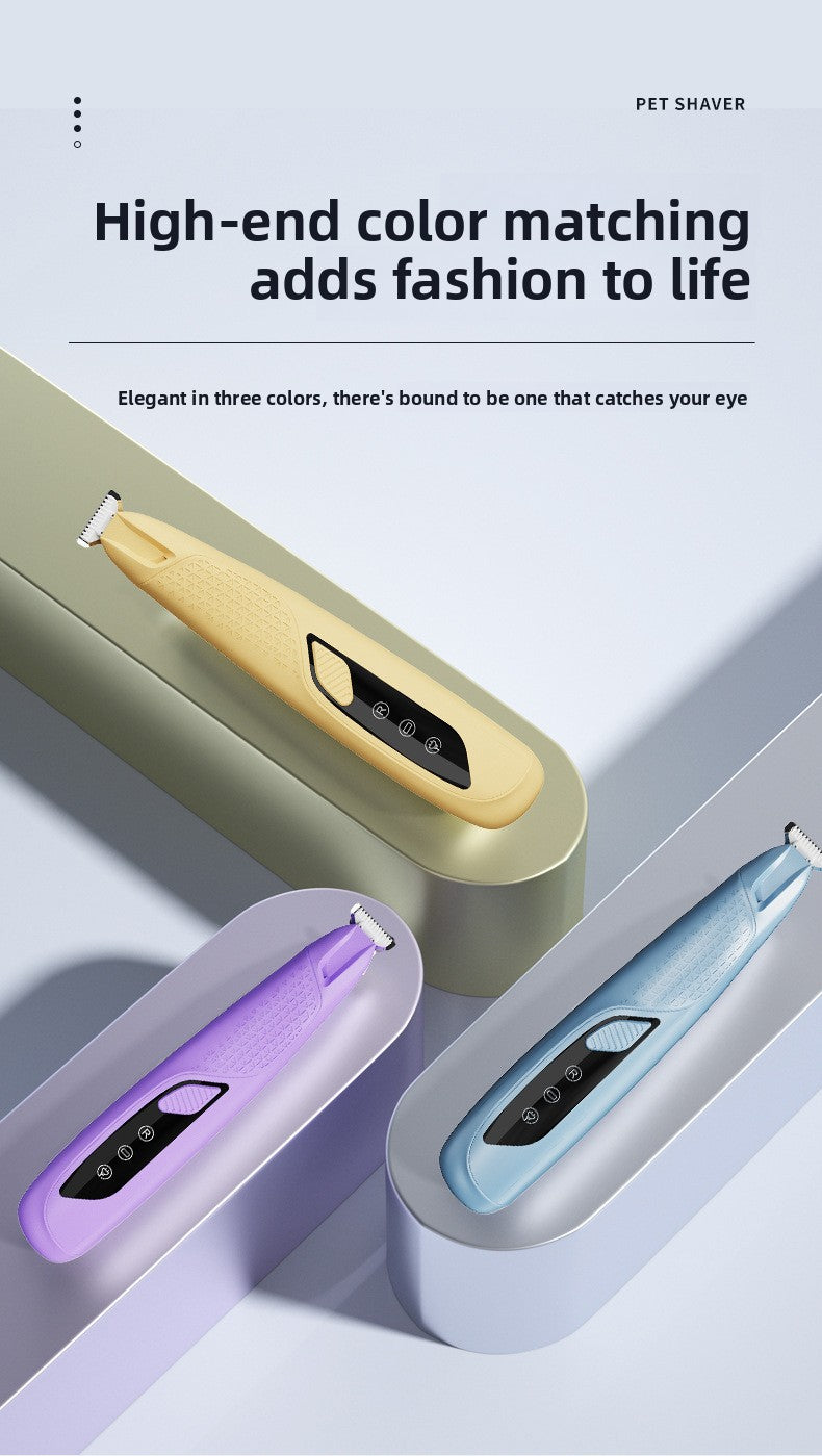 Pet grooming Professional Electric Dog Grooming Clipper Cat Hair Trimmer Low Noise Rechargeable Pet Shaver for Dogs Cats