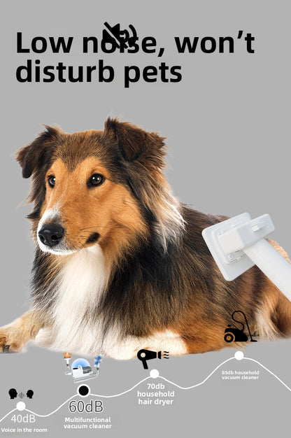 Dog Grooming Vacuum Cleaner Kit 11000PA High Power Pet Hair Remover for Shedding