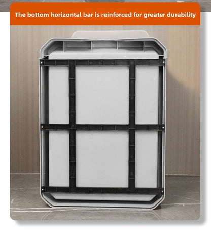 Large Enclosed Foldable Cat Litter Box with Drawer Odor Control and Anti Splash Design