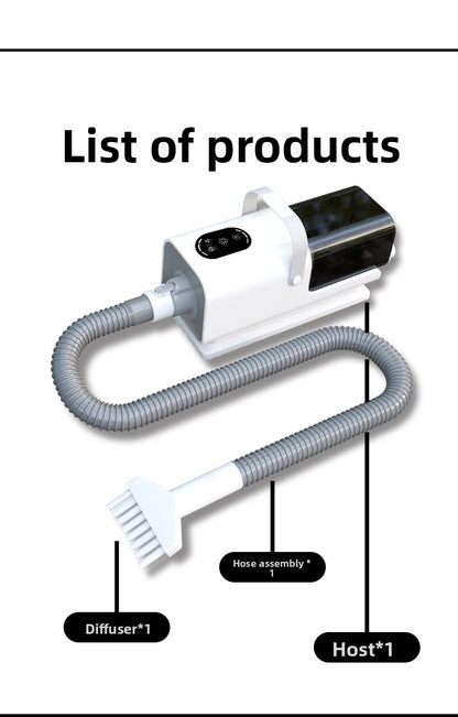 Dog Grooming Vacuum Cleaner Kit 11000PA High Power Pet Hair Remover for Shedding