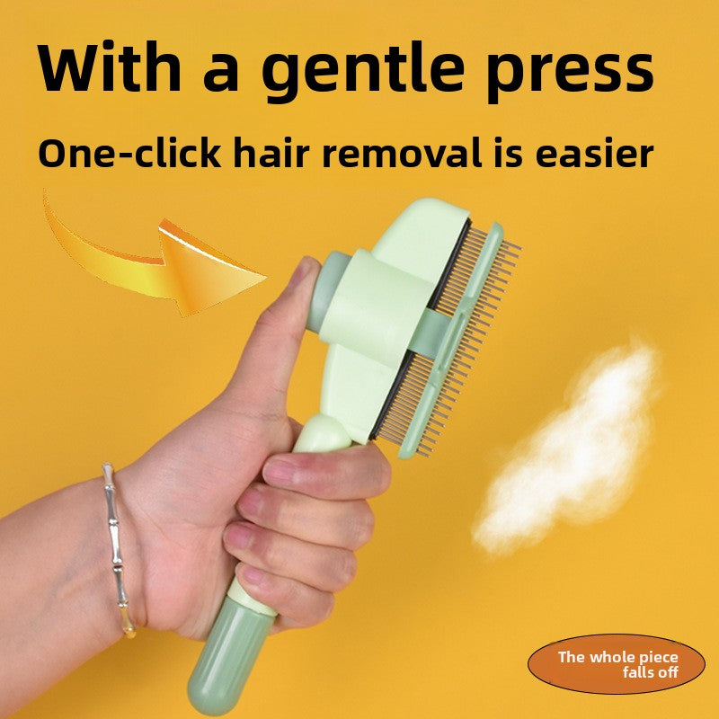 Pet Hair Care Brush for Dogs and Cats Universal Grooming Tool Removes Loose Fur and Tangles