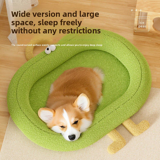 All Season Cat Bed Winter Warm Cat Sofa Cushion Pet Nest for Indoor Cats Cozy Sleeping Pad