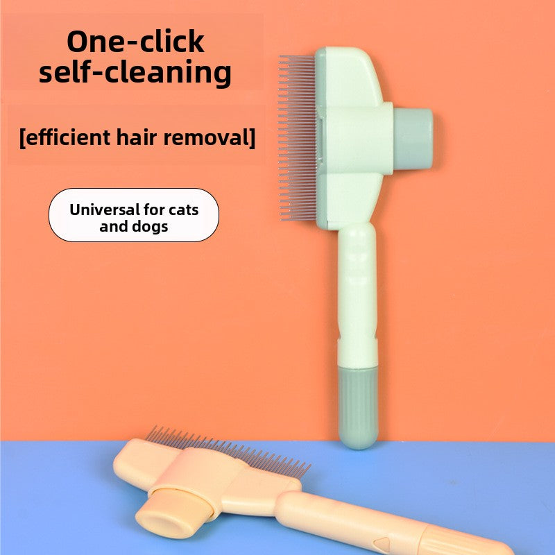 Pet Hair Care Brush for Dogs and Cats Universal Grooming Tool Removes Loose Fur and Tangles