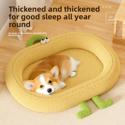 All Season Cat Bed Winter Warm Cat Sofa Cushion Pet Nest for Indoor Cats Cozy Sleeping Pad