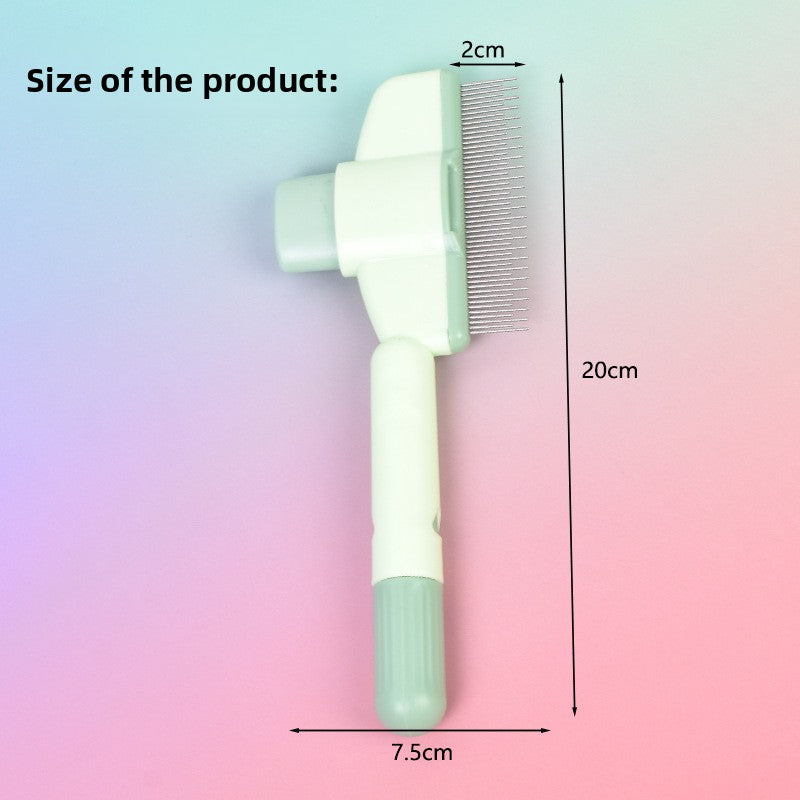 Pet Hair Care Brush for Dogs and Cats Universal Grooming Tool Removes Loose Fur and Tangles