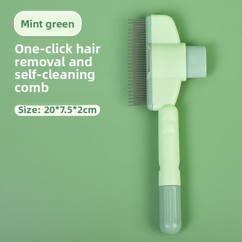 Pet Hair Care Brush for Dogs and Cats Universal Grooming Tool Removes Loose Fur and Tangles