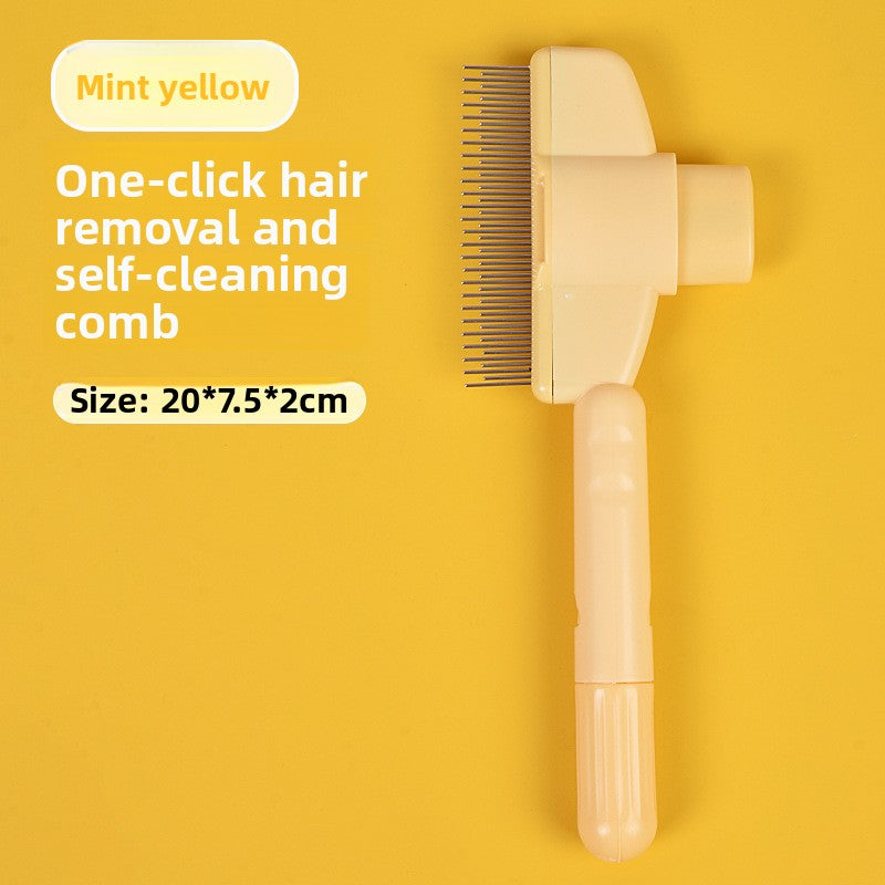 Pet Hair Care Brush for Dogs and Cats Universal Grooming Tool Removes Loose Fur and Tangles