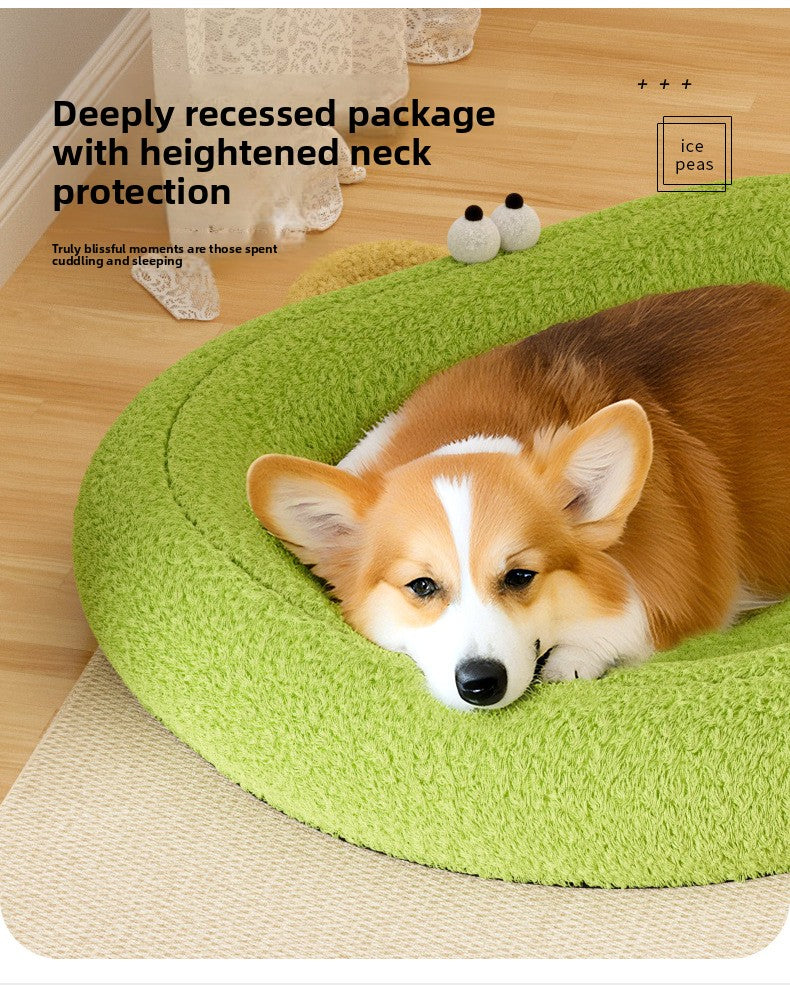 All Season Cat Bed Winter Warm Cat Sofa Cushion Pet Nest for Indoor Cats Cozy Sleeping Pad