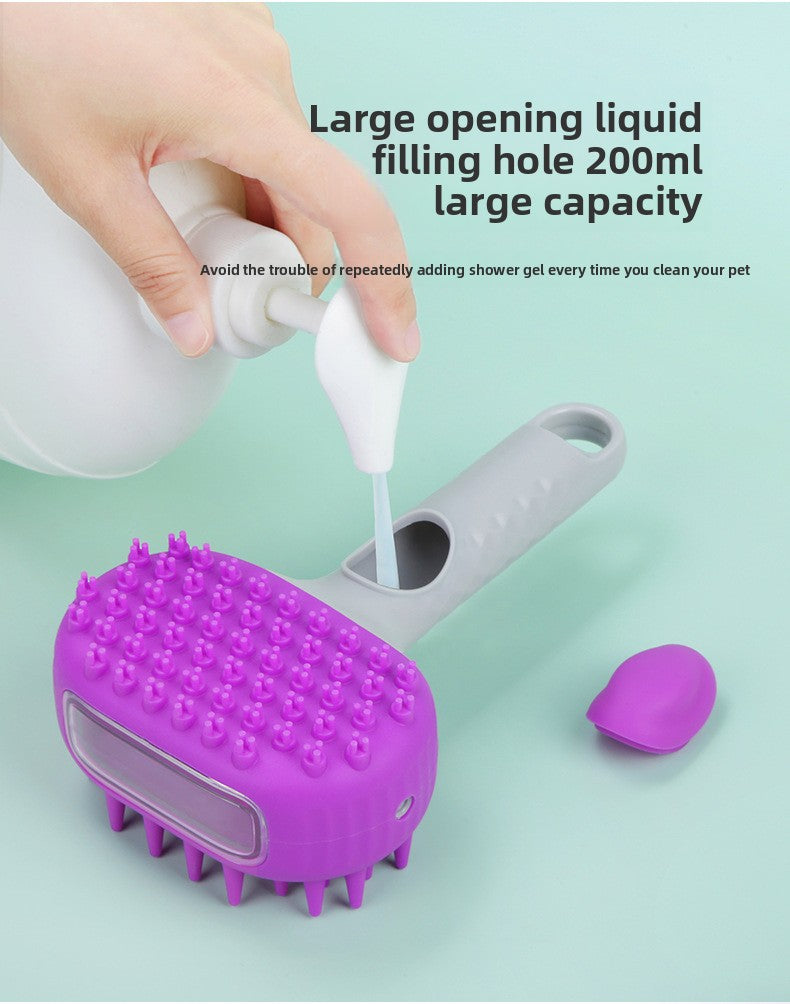 Dual Sided Pet Grooming Brush for Dogs Cats Massage Bath Shedding Deshedding Comb Professional Pet Care Tool